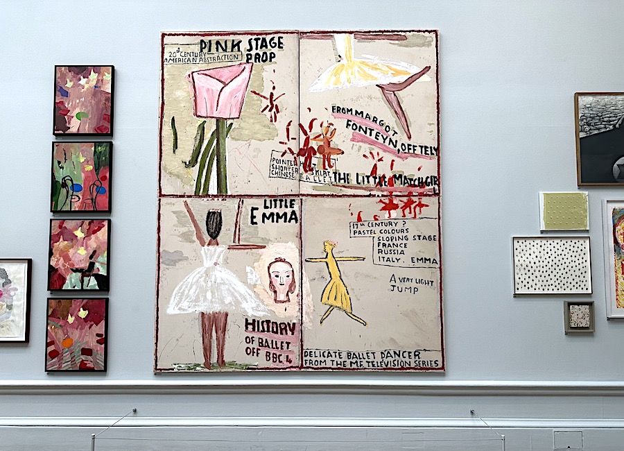Ballet Backdrop Rose Wylie Honorary RA