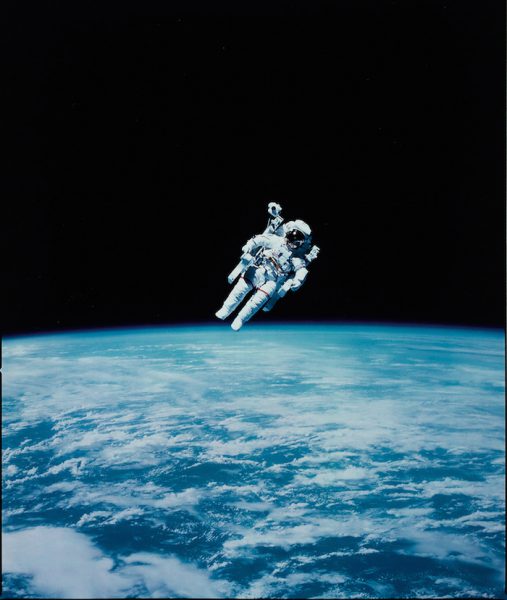 NASA Spacewalk Photo
