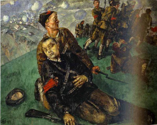 Petrov Vodkin’s Death Of A Commissar