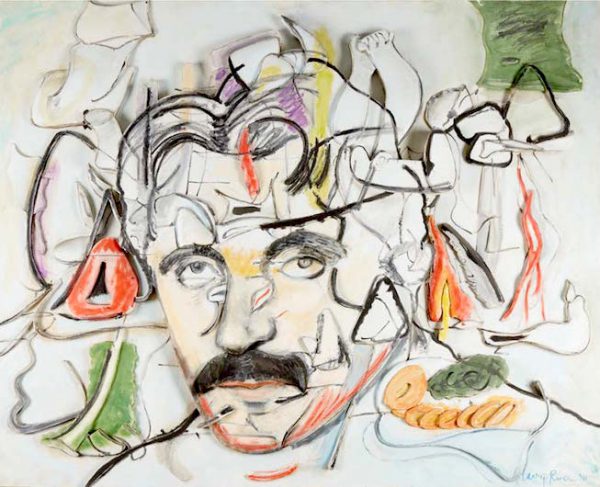 Larry Rivers (American 1923-2002), Art and the Artist: Portrait and Painting of Arshile Gorky. Estimate: $20,000-30,000