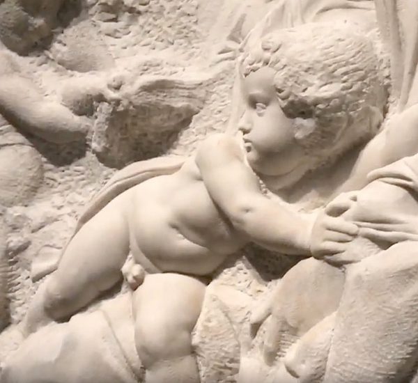  Michelangelo Taddei Tondo, Detail, Royal Academy 