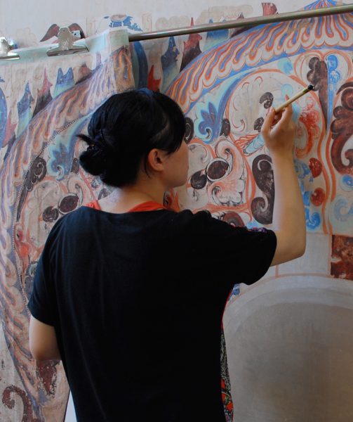 Dunhuang Cave Art Recreated In London