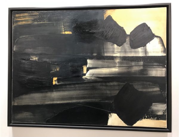 Pierre Soulages, Peinture 1961 97x130cm – Levy Gorvy