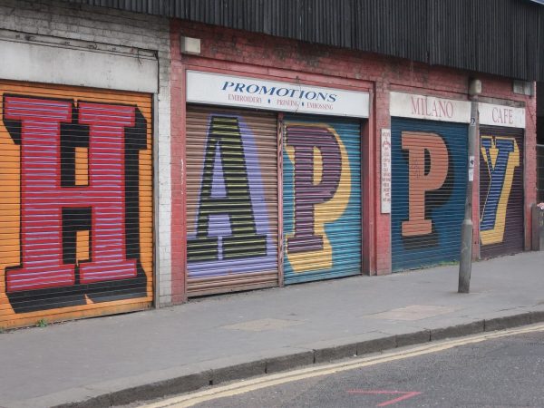 Ben Eine Happy, 2012 Petticoat Lane, London E1