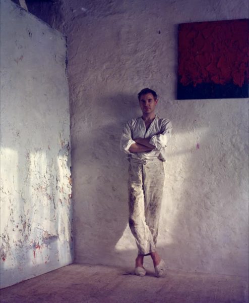 The Dutch-born Belgian artist, Bram Bogart, (1921 - 2012)