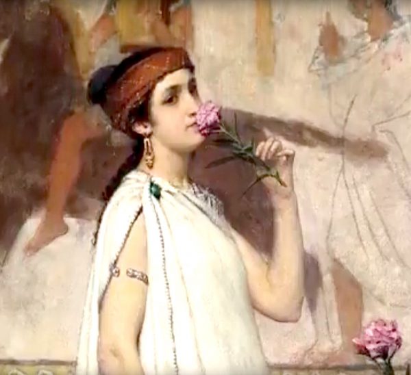Alma Tadema Neo-Classical Dutch Genre Painting