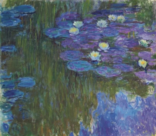 Claude Monet Nymphéas en fleur (ca. 1914-17). Photo courtesy of Christie’s.