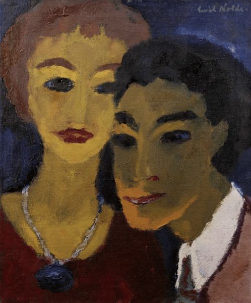Emil Nolde Brother and Sister