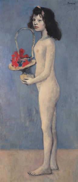 David Rockefeller Picasso’s Fillette à la corbeille fleurie from 1905