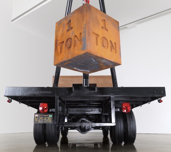 Chris Burden 1 Ton Crane Truck (2009)