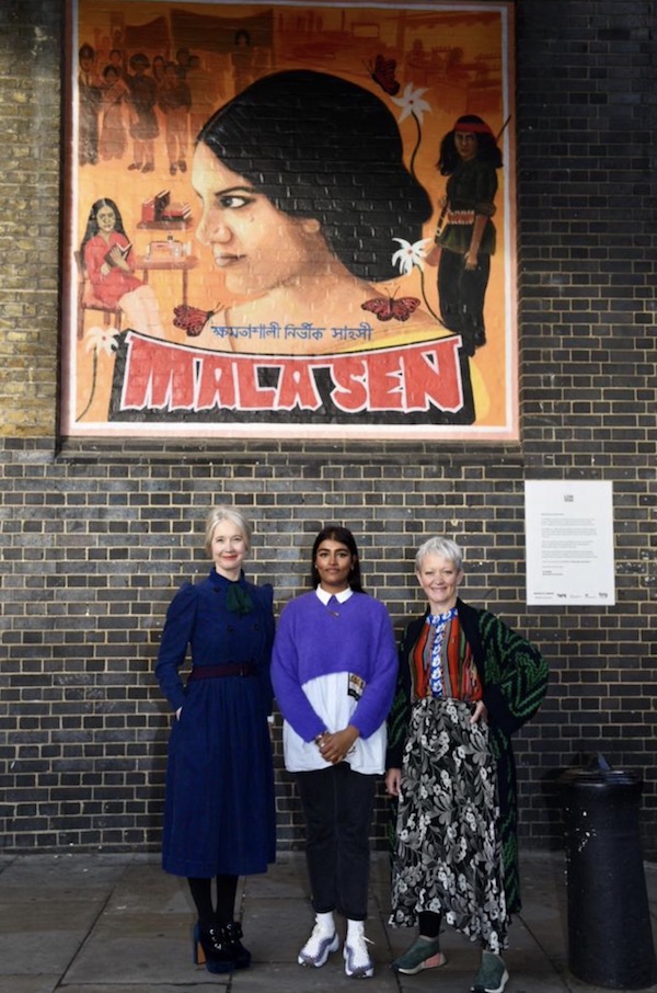 20 newly-commissioned artworks celebrating London women was unveiled in public spaces