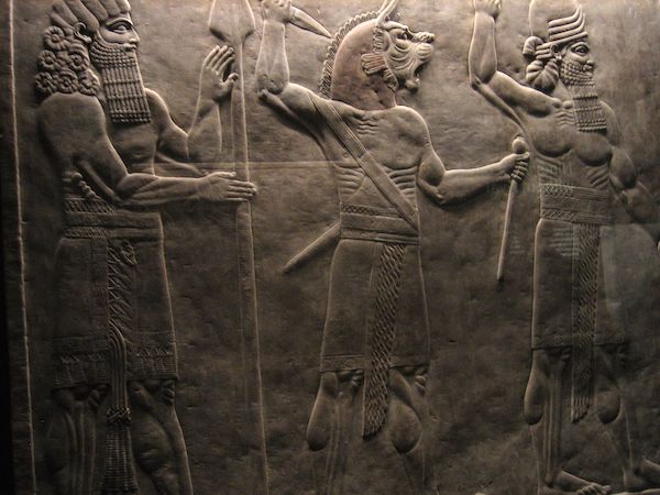 I am Ashurbanipal king of the world, king of Assyria