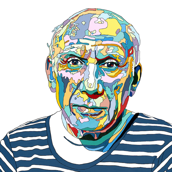 Pablo Picasso by Paul Lock