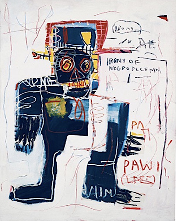 Jean-Michel Basquiat Irony of a Negro Policeman 1981