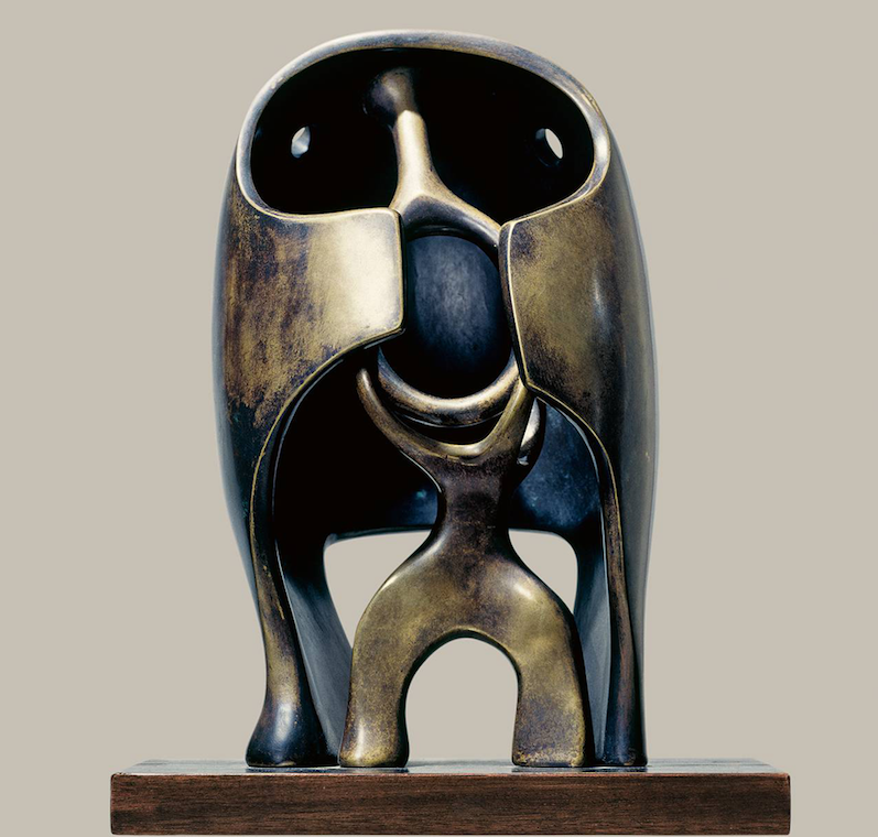 Henry Moore the helmet heads Wallace collection