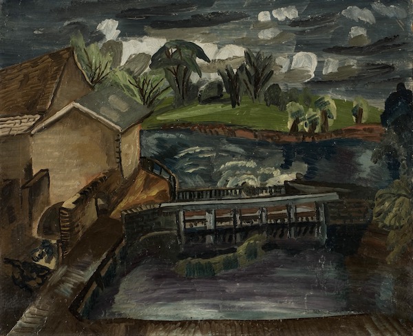 Frances Hodgkins Flatford Mill 1930 Collection of Towner Gallery