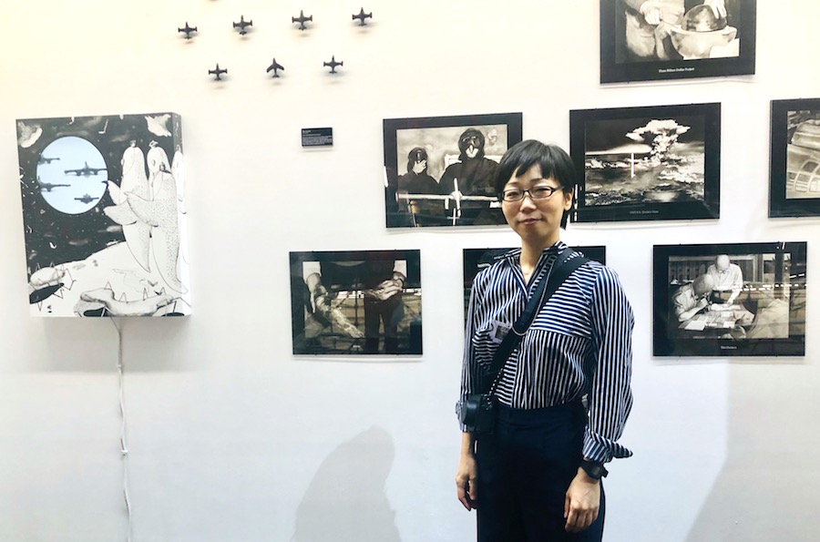 Gaku Tsutaja, japanese artist from Ulterior Gallery at Material art fair