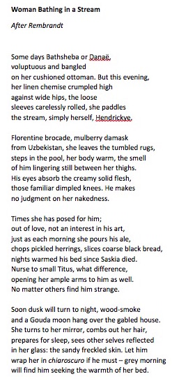 Poem by Sue Hubbard