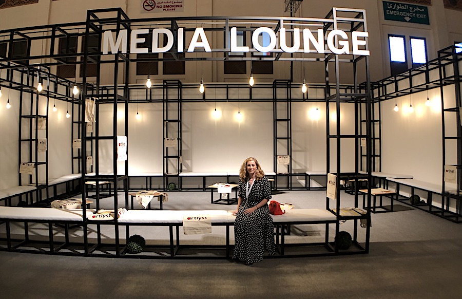 ArtBab Media Lounge Partners with Artlyst