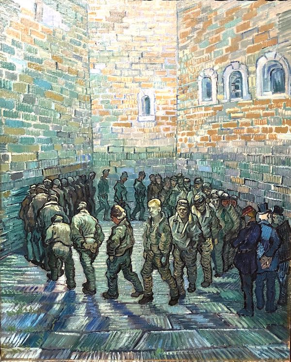 Vincent Van Gogh Newgate Prison 1872 After Gustave Dore