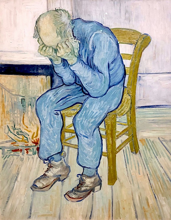 Vincent van Gogh (1853 – 1890) Sorrowing old man ('At Eternity's Gate') 1890