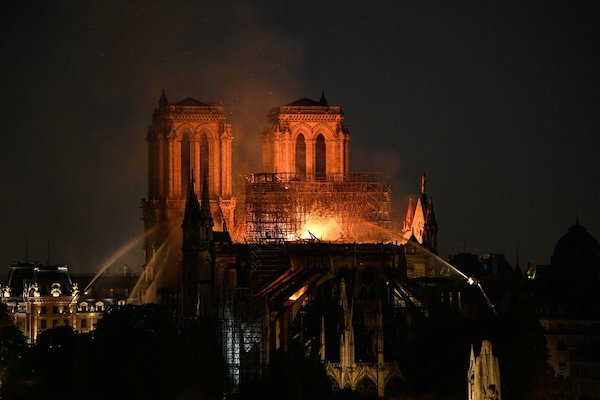Notre Dame Paris Photo Via Twitter