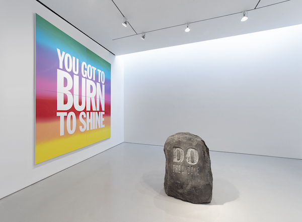 Do the Undone John Giorno at Sperone Westwater