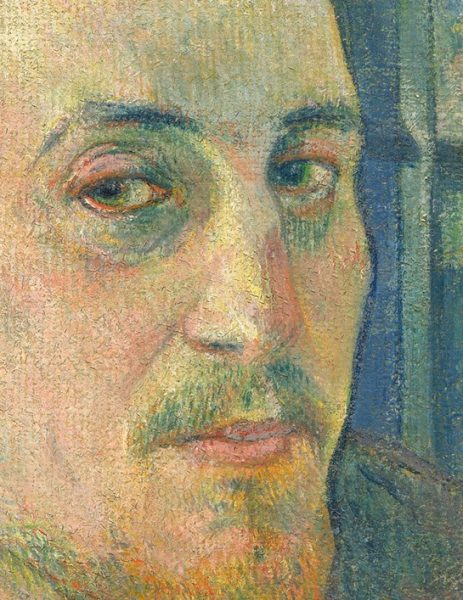 Gauguin Portrait at National Gallery