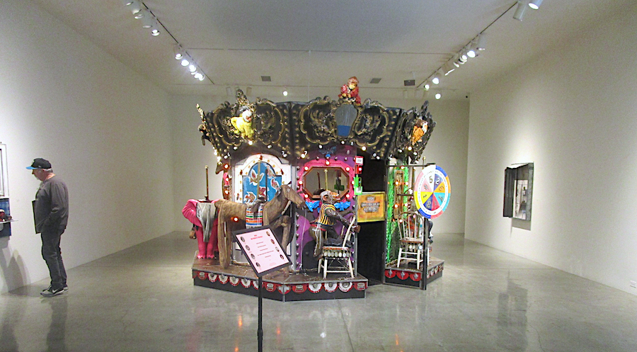 Installation photography / Edward and Nancy Kienholz: The Merry-Go-World or Begat by Chance and the Wonder Horse Trigger