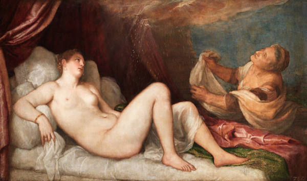 Titian, Danae, probably 1554–6 CREDIT: WELLINGTON COLLECTION, APSLEY HOUSE, LONDON