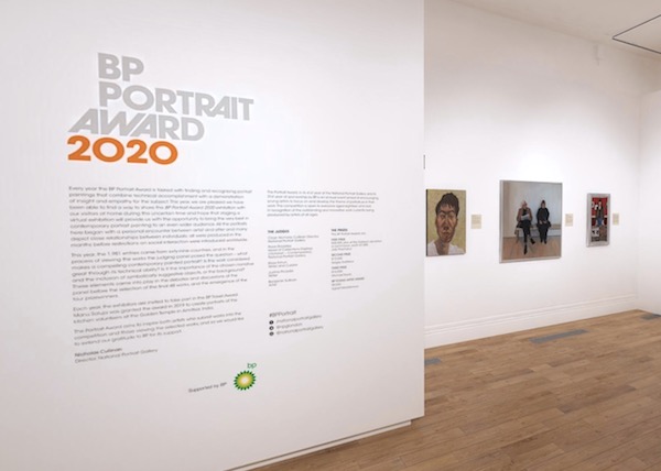 BP Portrait Award Moves Online 2020