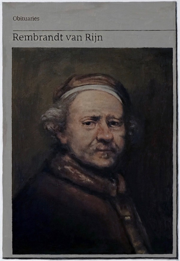 Hugh Mendes Obituary Rembrandt Self Portrait 2019