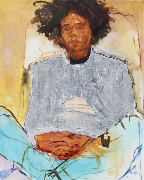 Jess, 2018 Oil on canvas 76.2 x 61 cm 30 x 24 inches Collection of Ursula Burns Photo: Jason Wyche