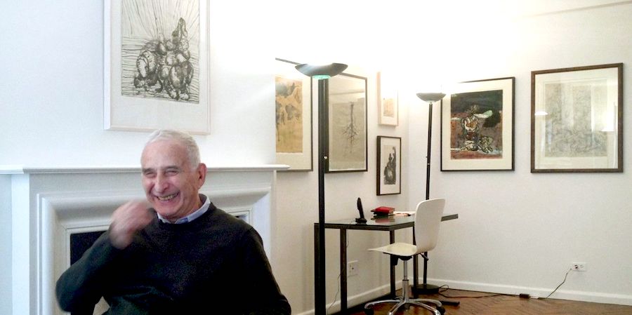 Howard Karshan in his New York home, 8 April 2014. Photo Daniel Blau, Munich