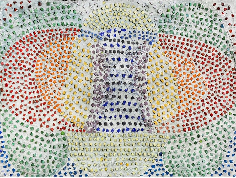Jeanne Reynal | Untitled | 1945 | mosaic tesserae in plaster on wood 