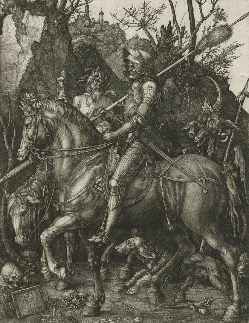 : Albrecht Dürer, 'The Knight, Death and the Devil'