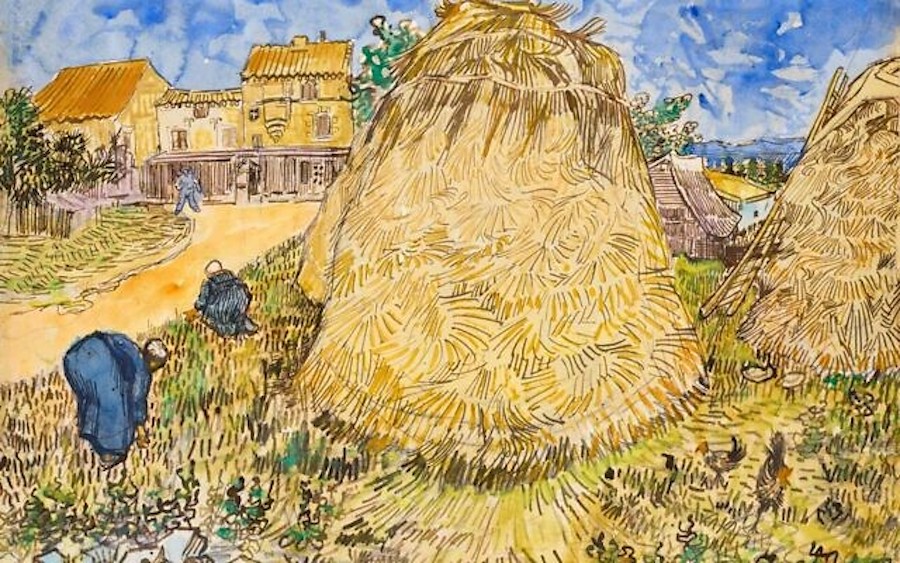 Van Gogh Restitution Watercolour