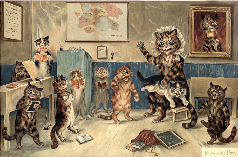 Animal Therapy: The Cats of Louis Wain Exhibited