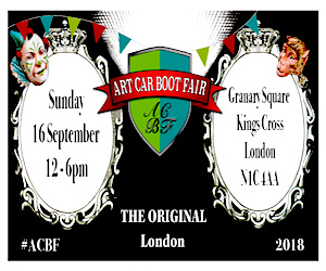 Art Car Boot Fair 2018 - Granary Square, Kings Cross, London N1C 4AA - Sunday 16 September/12—6pm