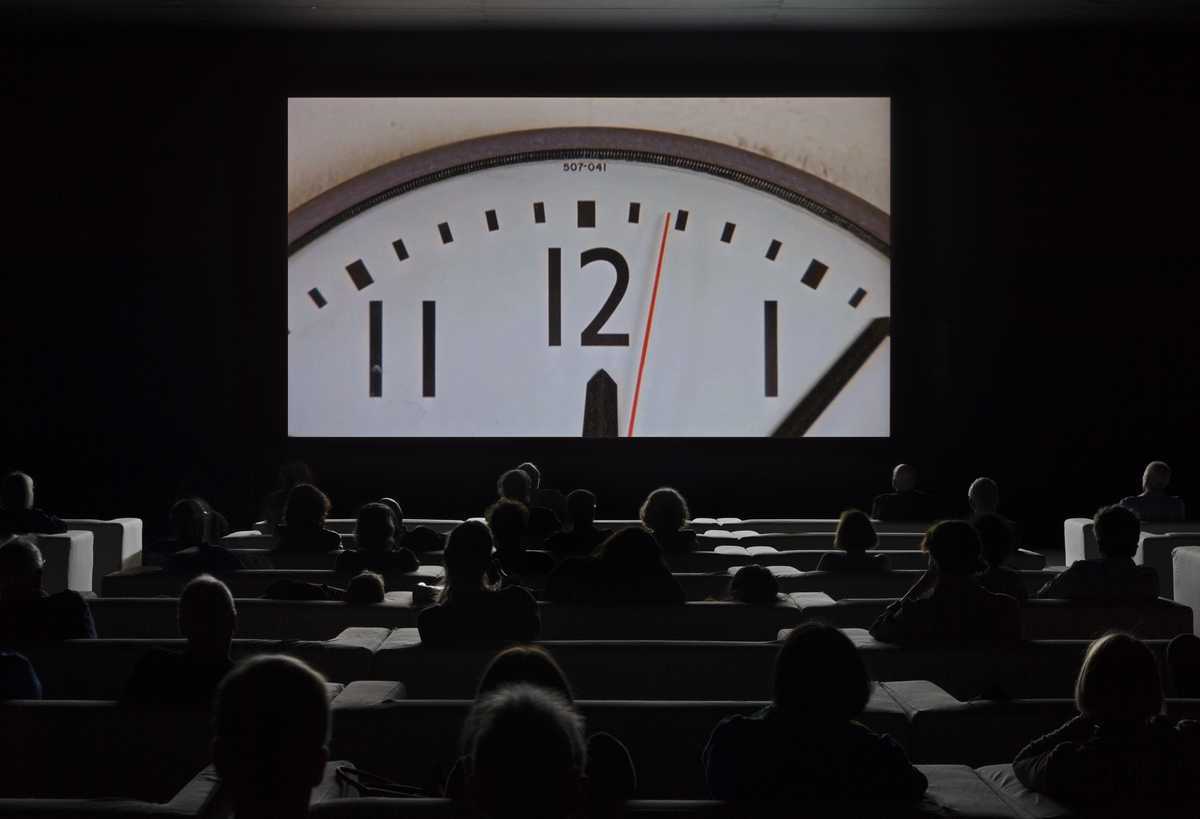 Christian Marclay, The Clock 2010. Single channel video. Duration: 24 hours © the artist. Courtesy White Cube, London and Paula Cooper Gallery, New York. Photo: Tate Photography (Matt Greenwood)