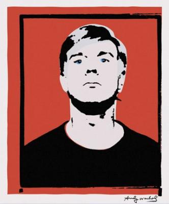 Warhol Red Self Portrait