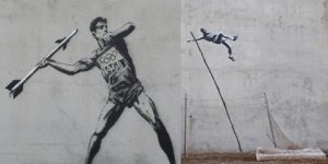 Banksy Olympic Mural