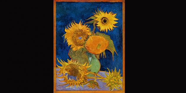 Lost Van Gogh Sunflower Painting