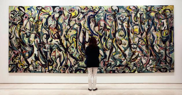 Jackson Pollock Mural