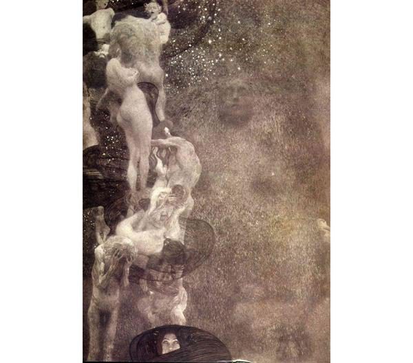 Gustav Klimt paintings destroyed by fire