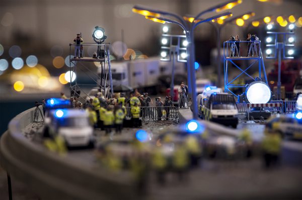 Jimmy Cauty, ADP The Aftermath Dislocation Principle, detail, Press on the Flyover, credits Mediamatic, photographer Irati Gostidi © 2016.