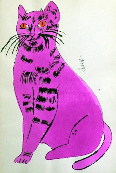 Andy Warhol cat