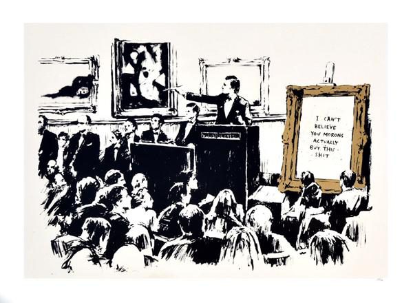 Banksy morons