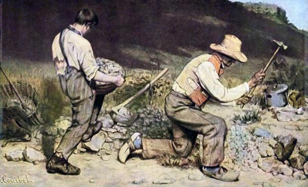 Courbet The Stone Breakers Dresden