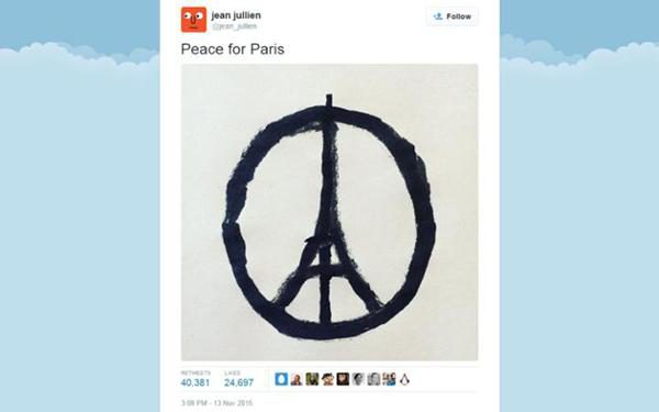 Jean Julien Eiffel Tower Peace